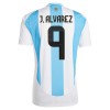 Virallinen Fanipaita Argentiina J. Alvarez 9 Kotipelipaita 2024 - Miesten